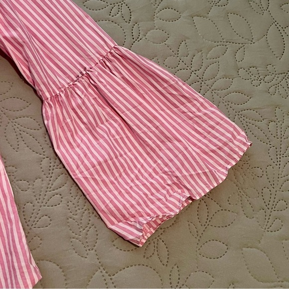 J.Crew Pink Striped Top - Picture 2 of 6